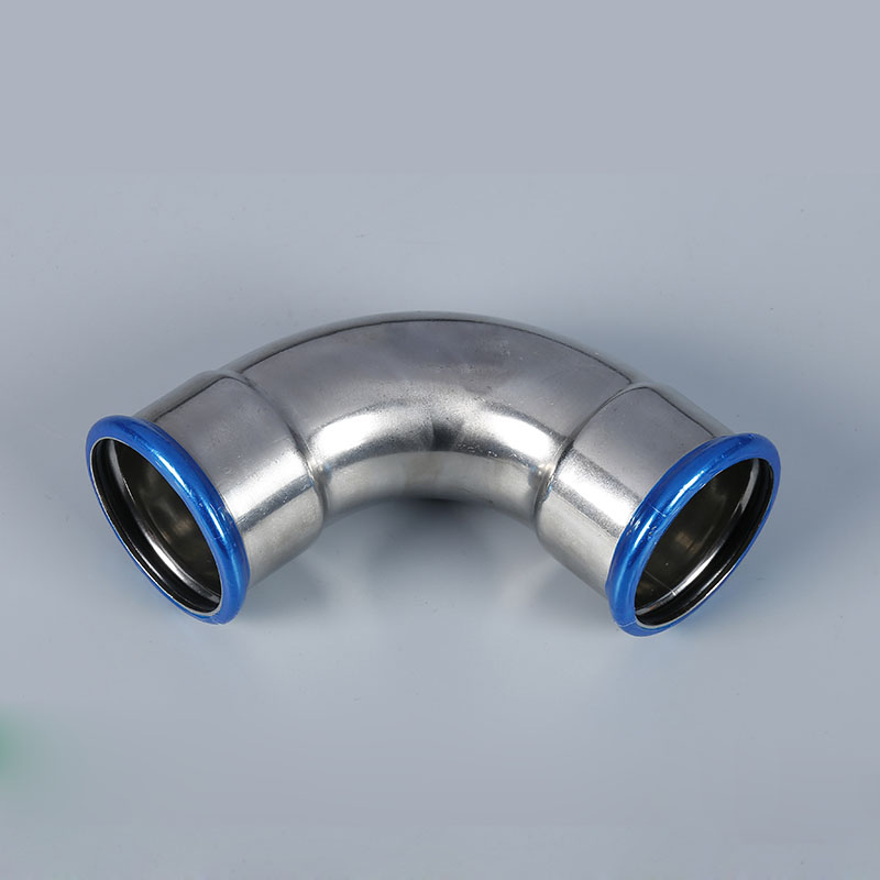 Stainless Steel Press‑Fit 90 Degree Elbow