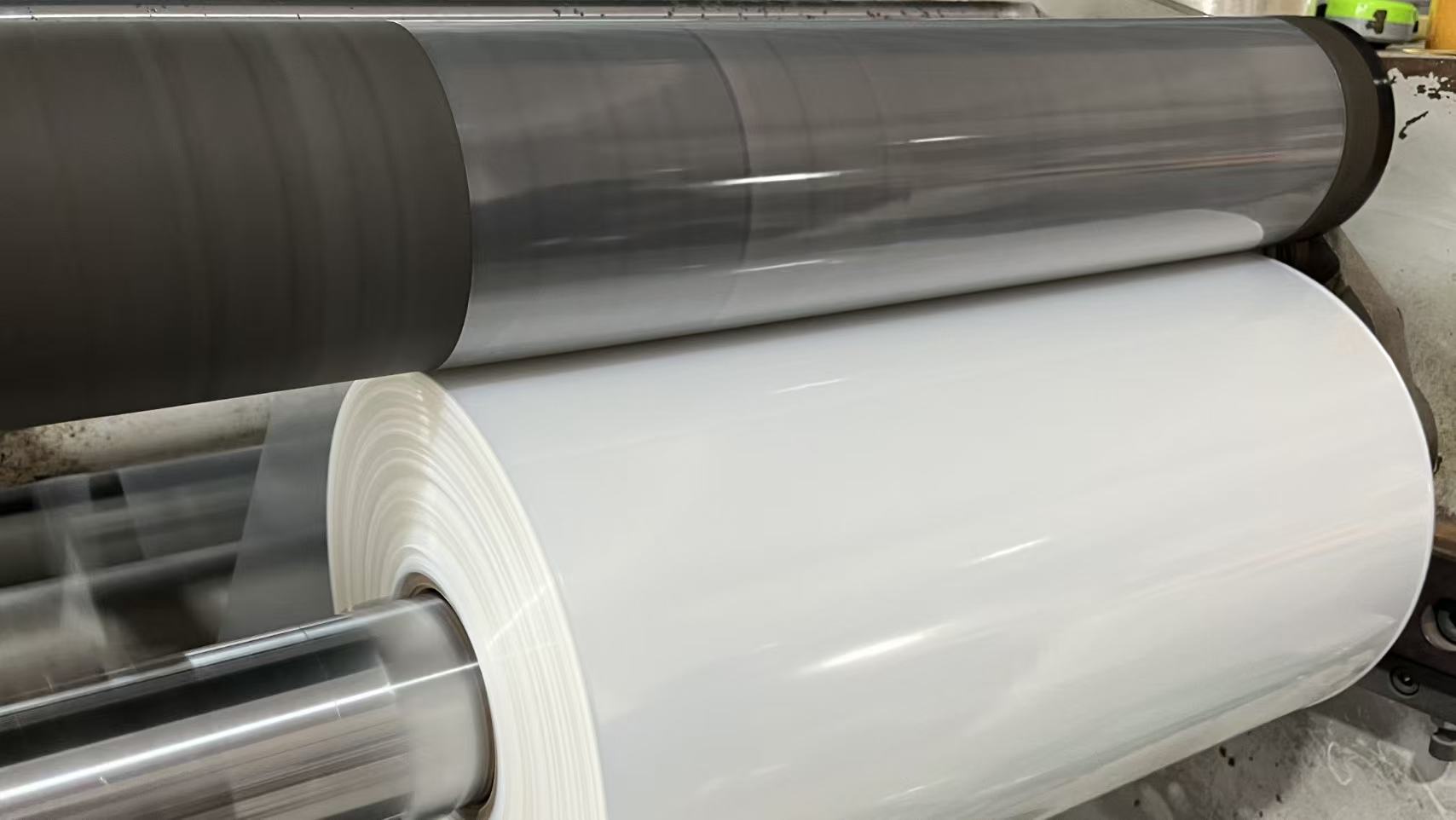 POF shrink film application and packaging view