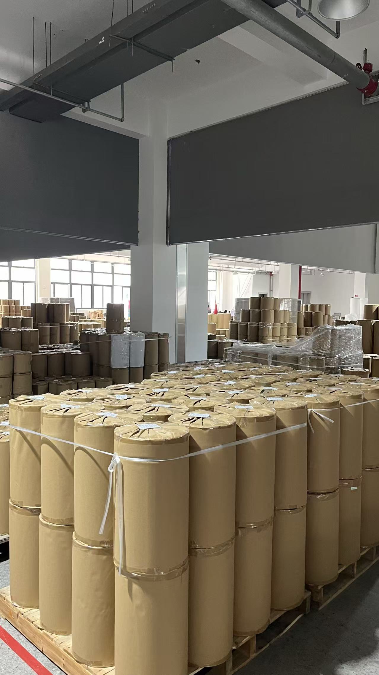 POF shrink film warehouse inventory