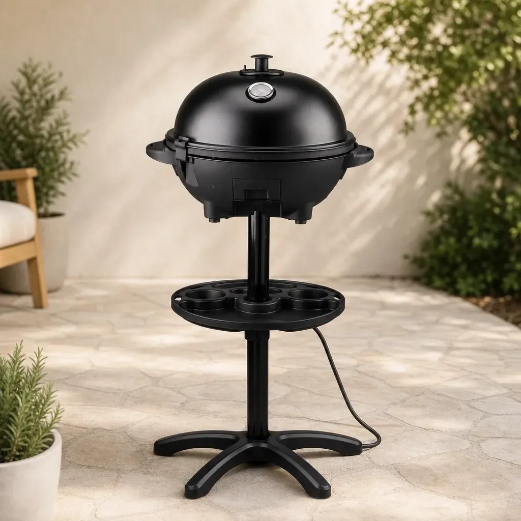 freestanding electric BBQ grill