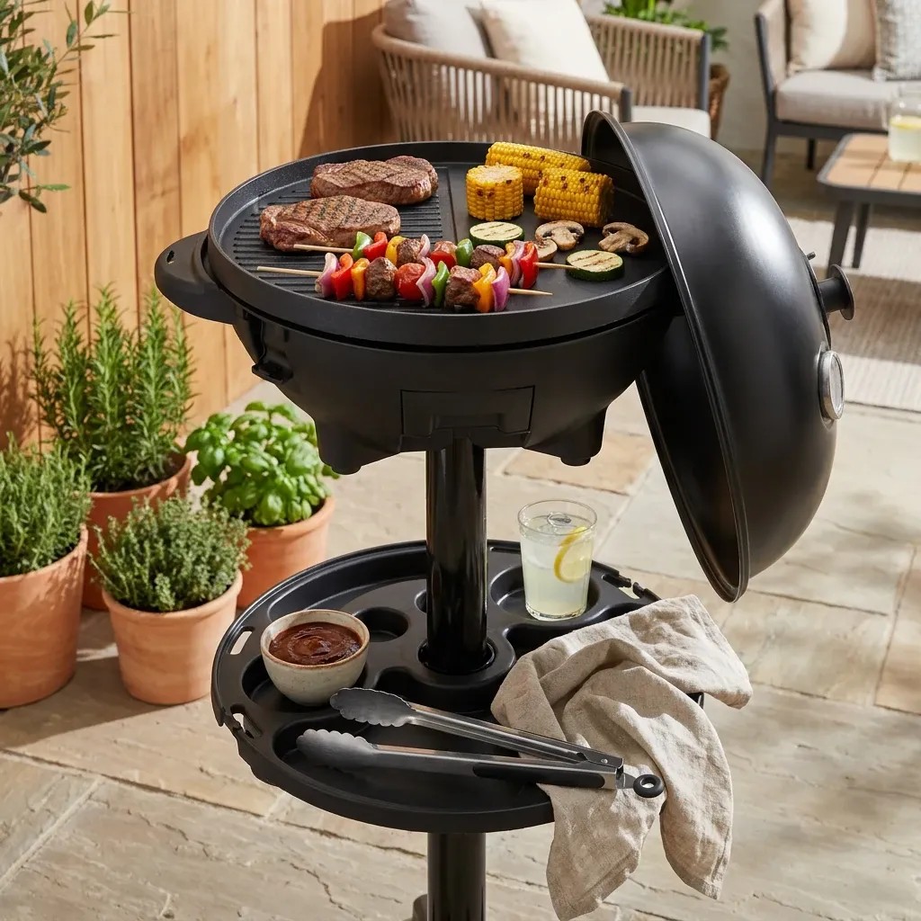 2200W household patio outdoor electric grill
