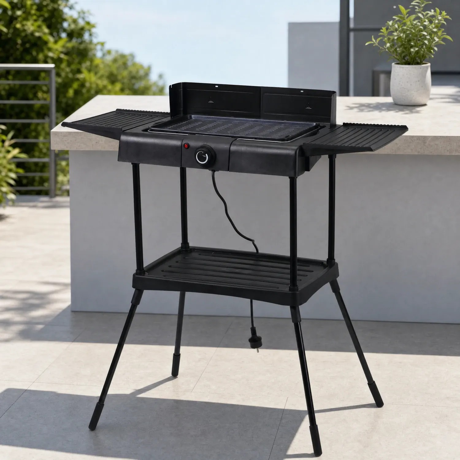 BBQ grill for patio & balcony use