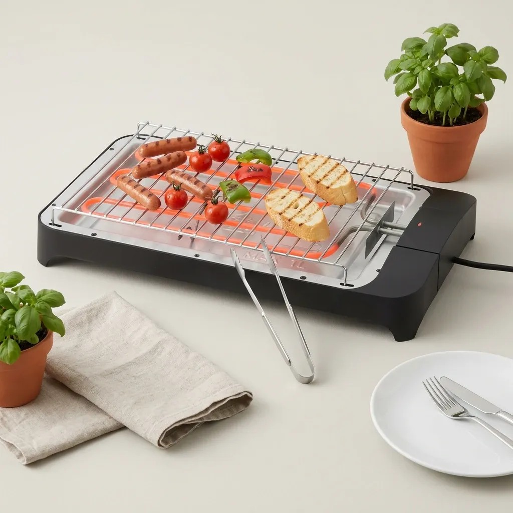 BQ202 Portable BBQ Grill Scene