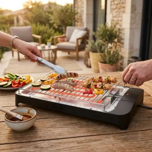 portable electric grill