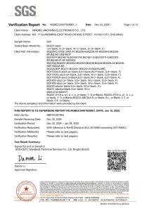 RoHS Verification Report