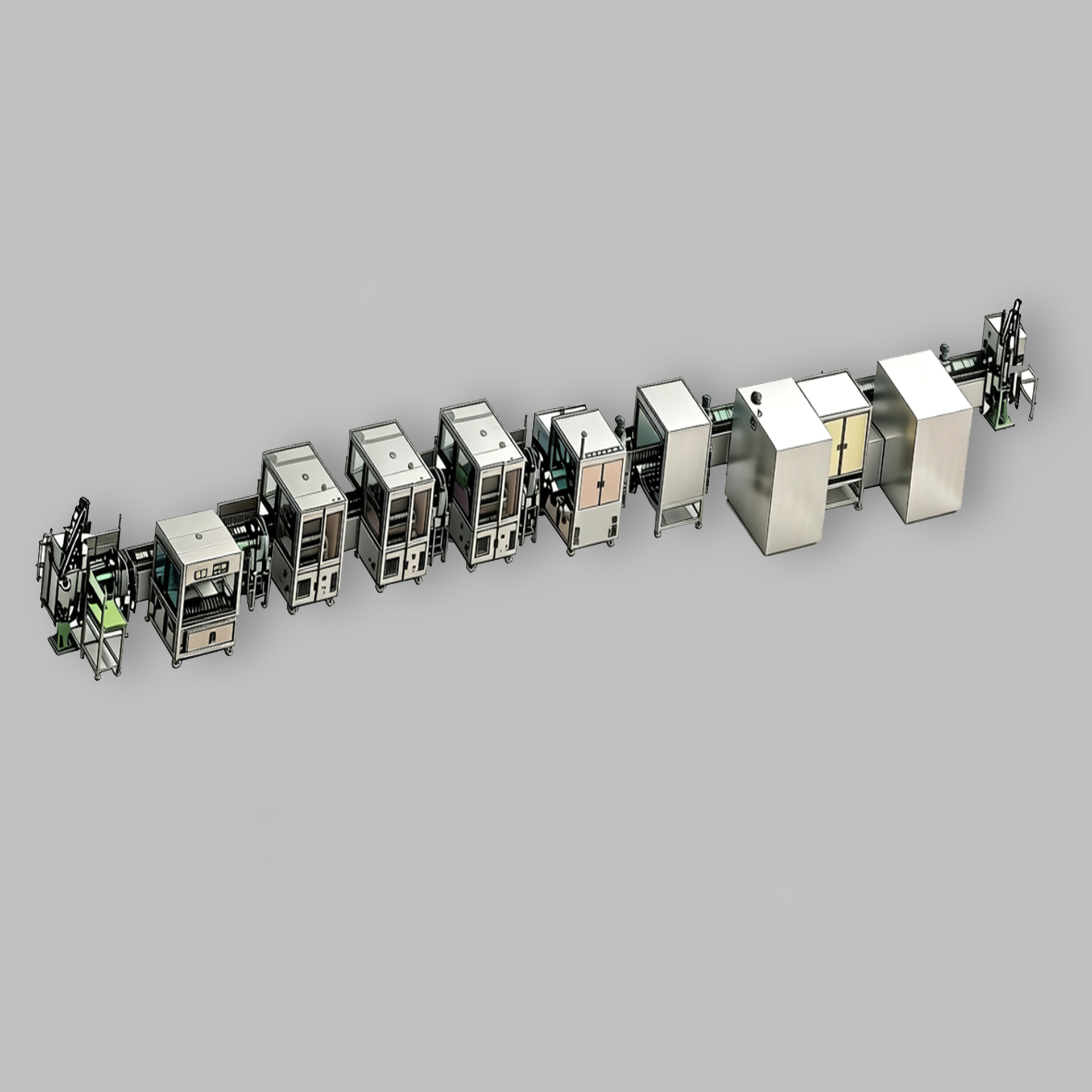 Liquid Cooling Plate Assembly Line