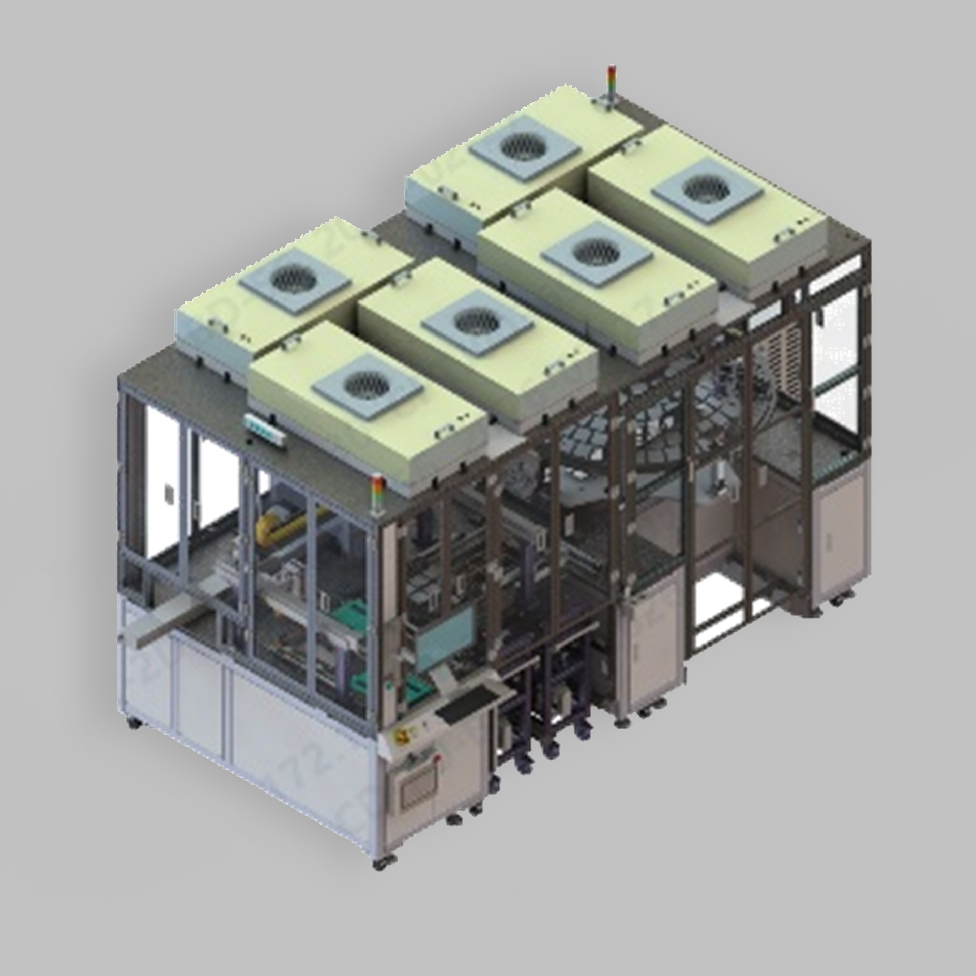 Loading and Unloading of Coating Dome