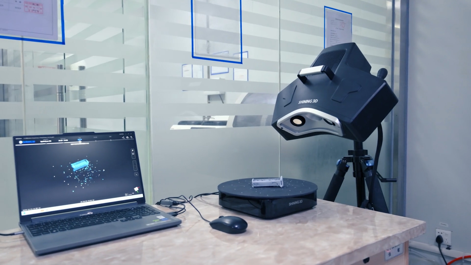 Production workshop used for precision assembly and automation equipment manufacturing