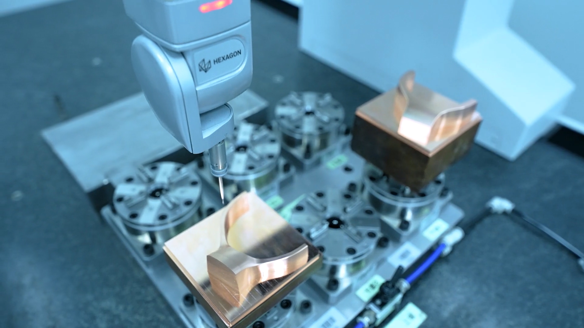 Precision assembly production workshop environment used for custom automation program delivery
