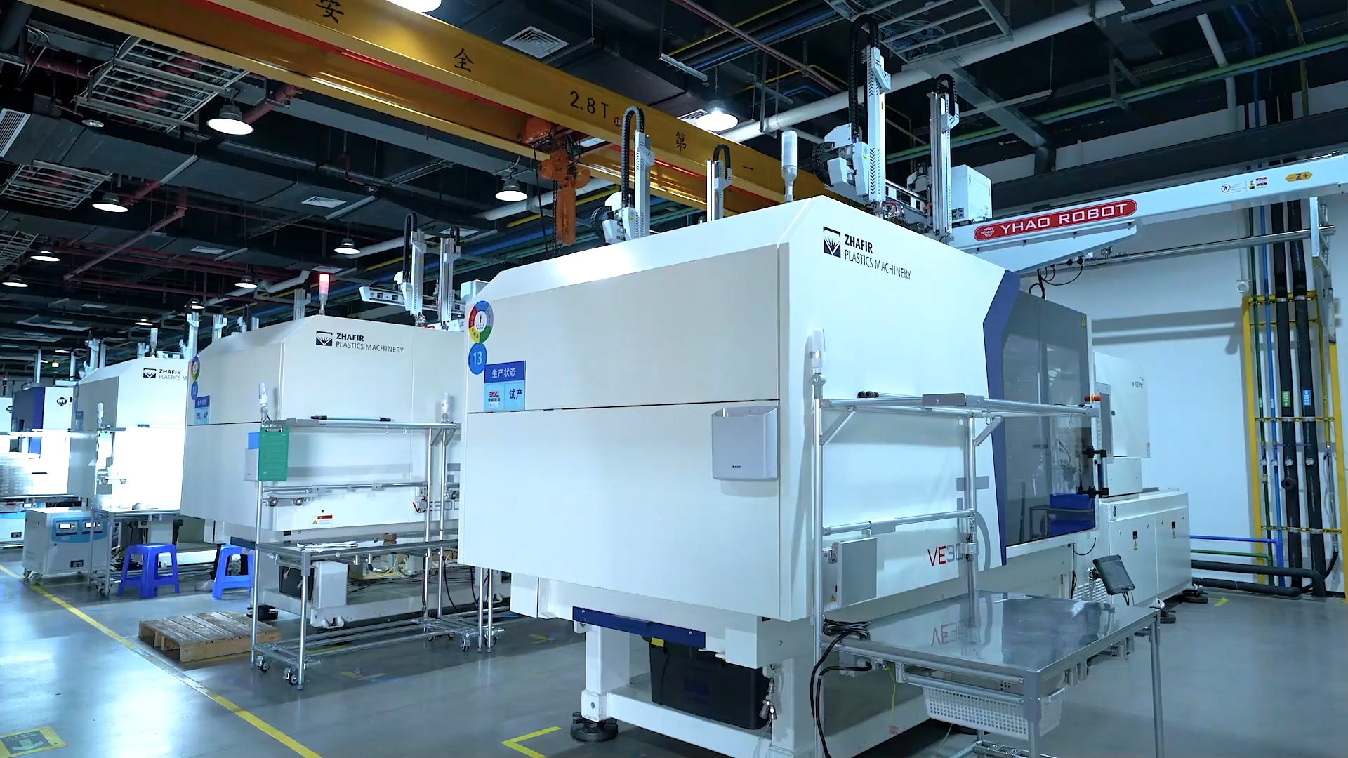 Production workshop used for custom automation precision assembly evaluation