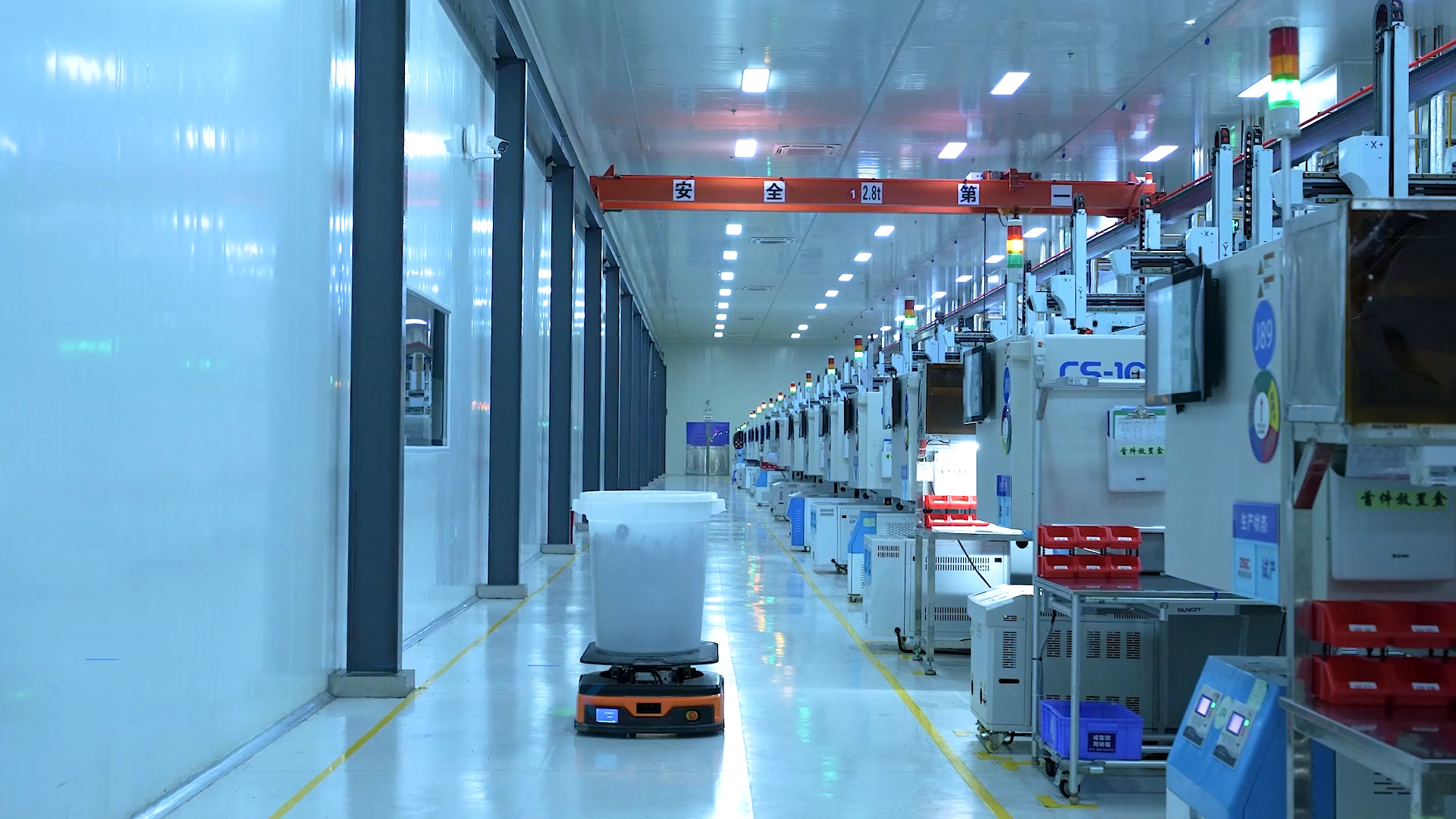 Custom automation precision assembly production workshop