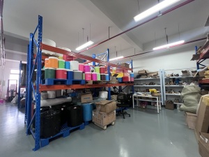 warehouse of material 