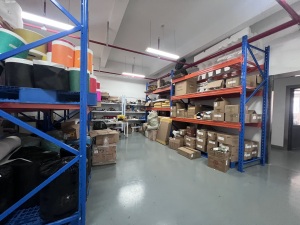 warehouse of material 
