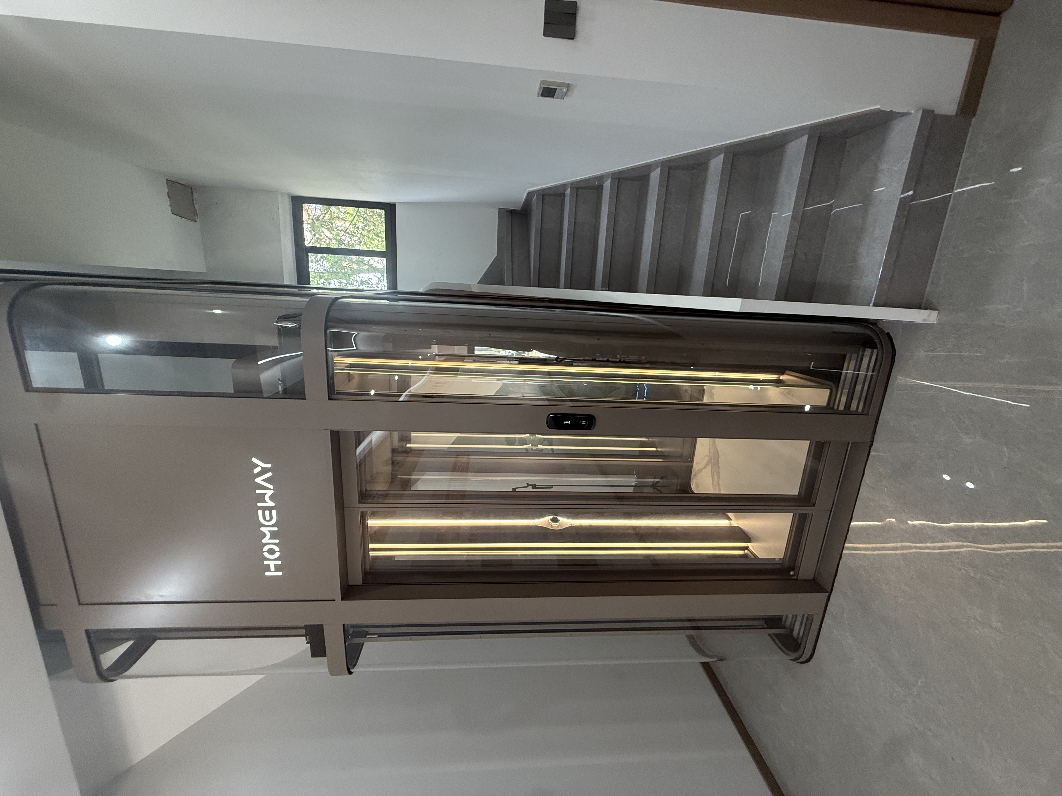 Homeway‑8000 Series Four-corner Arc Sightseeing Elevator