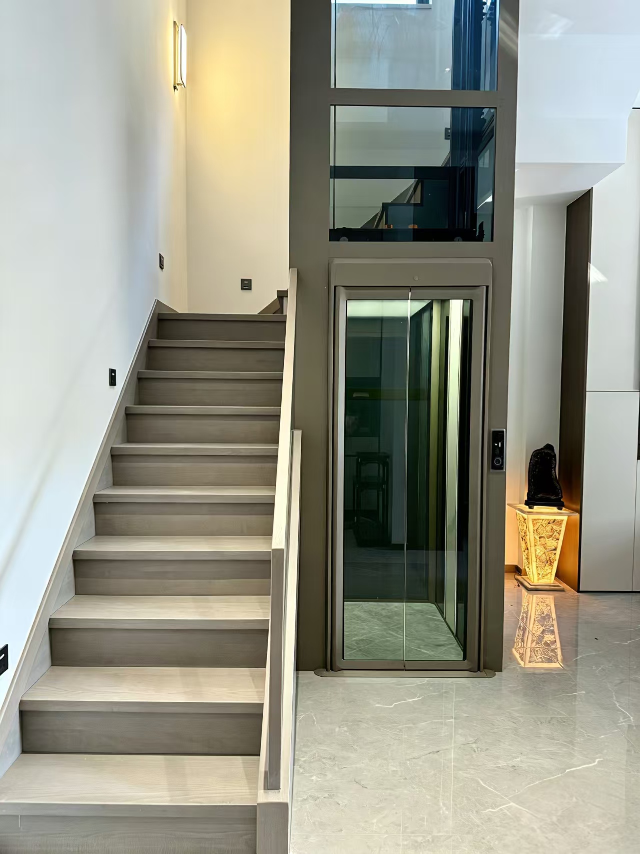 Homeway‑6000 Series Small Shaft Gantry Frame Panoramic Elevator