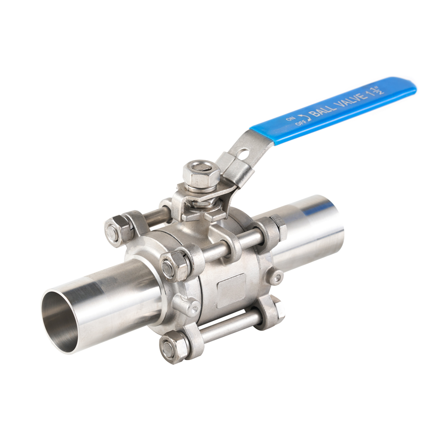 Sanitary ball valve
