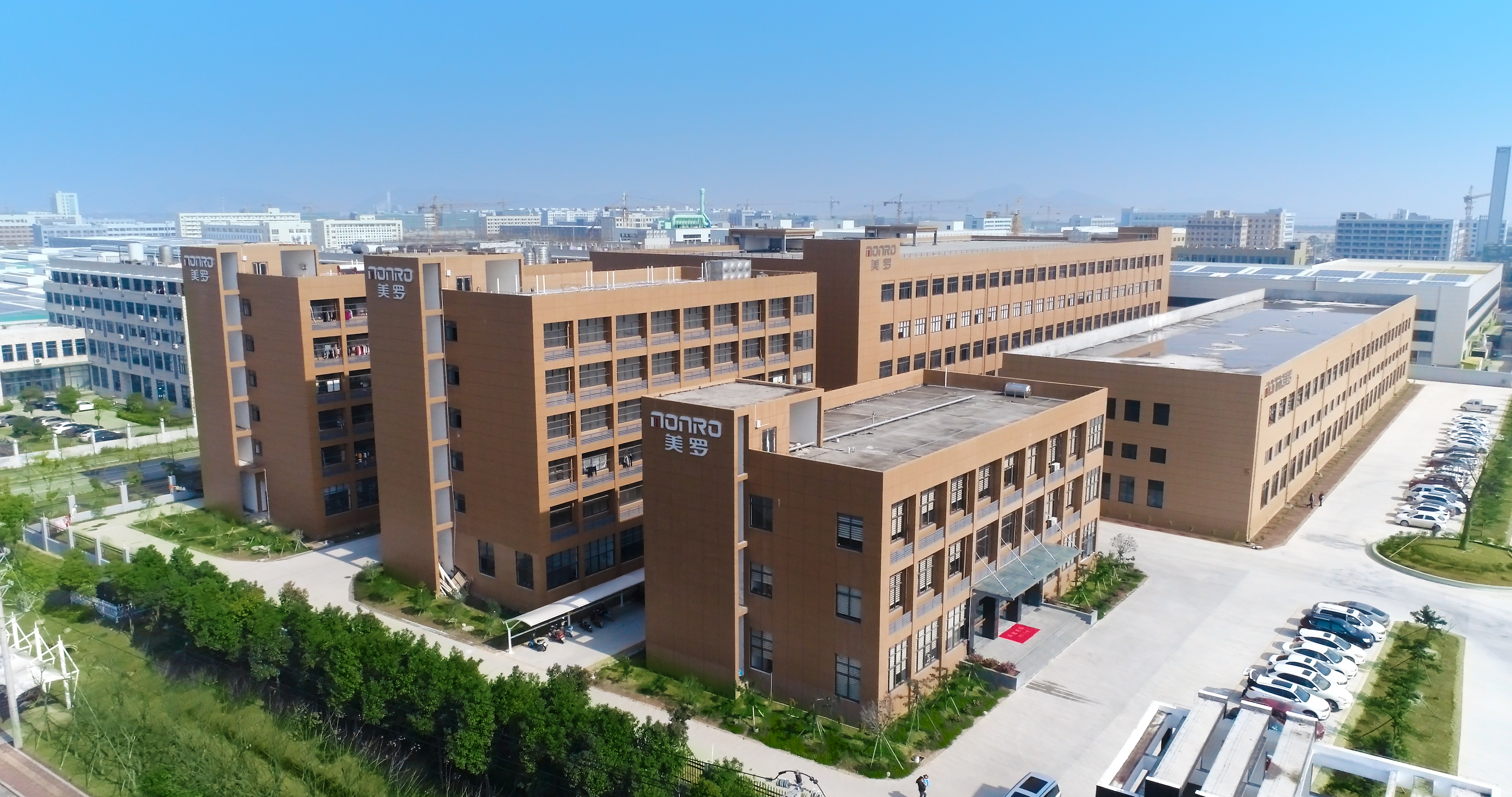 Monro Switch factory and production facility in Wenling City, Zhejiang Province