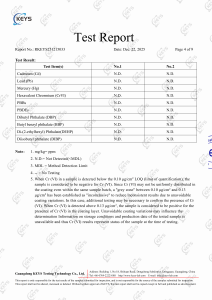 RoHS Test Report