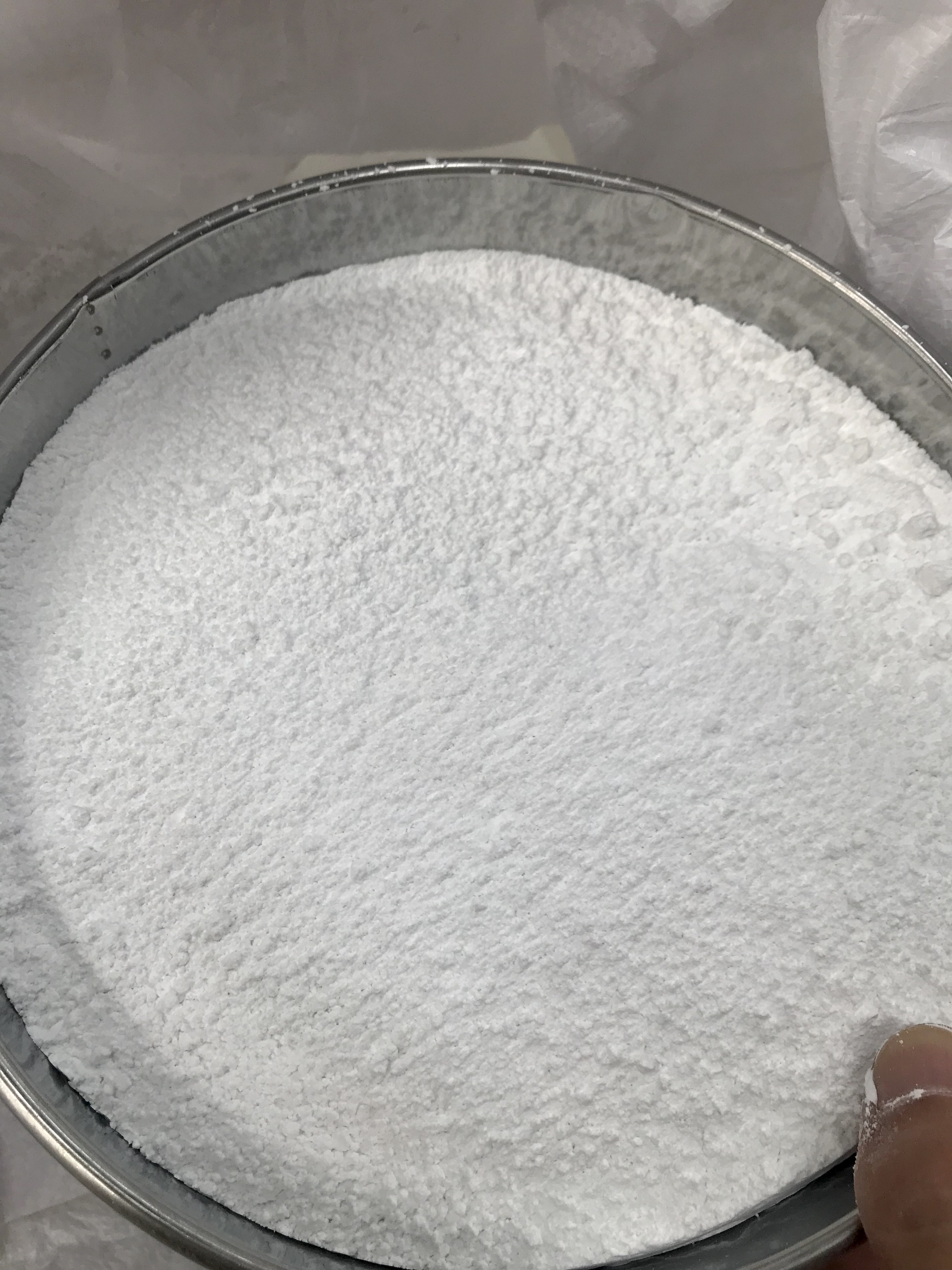 White potassium aluminium fluoride powder PAF product