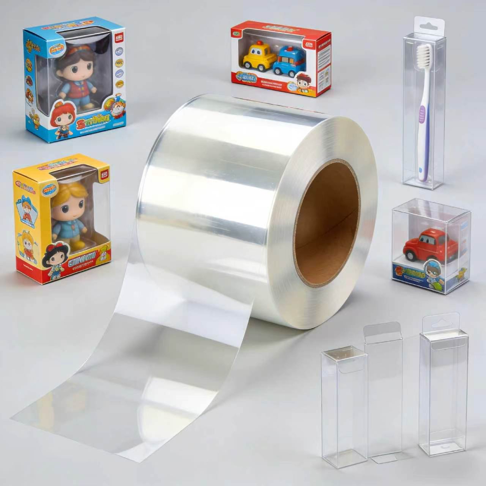 PET for toy packaging