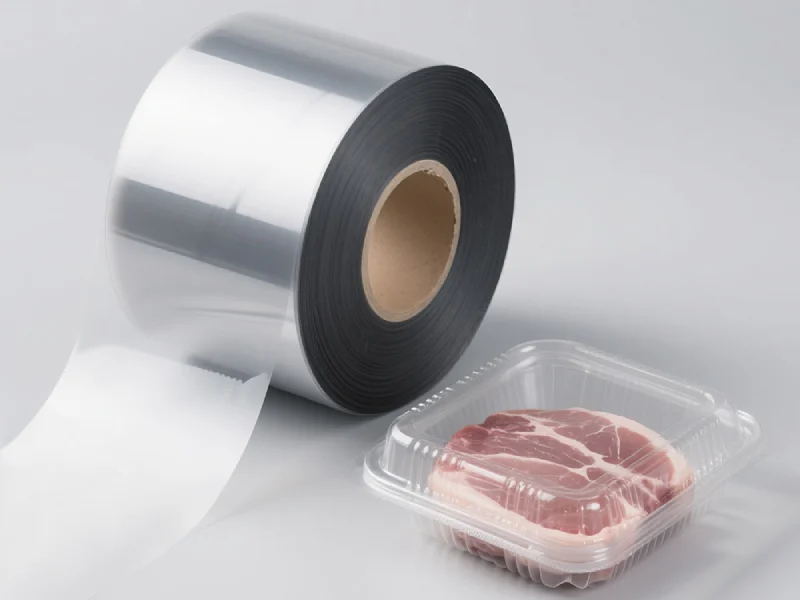 PET thermoforming plastic sheet roll for food trays