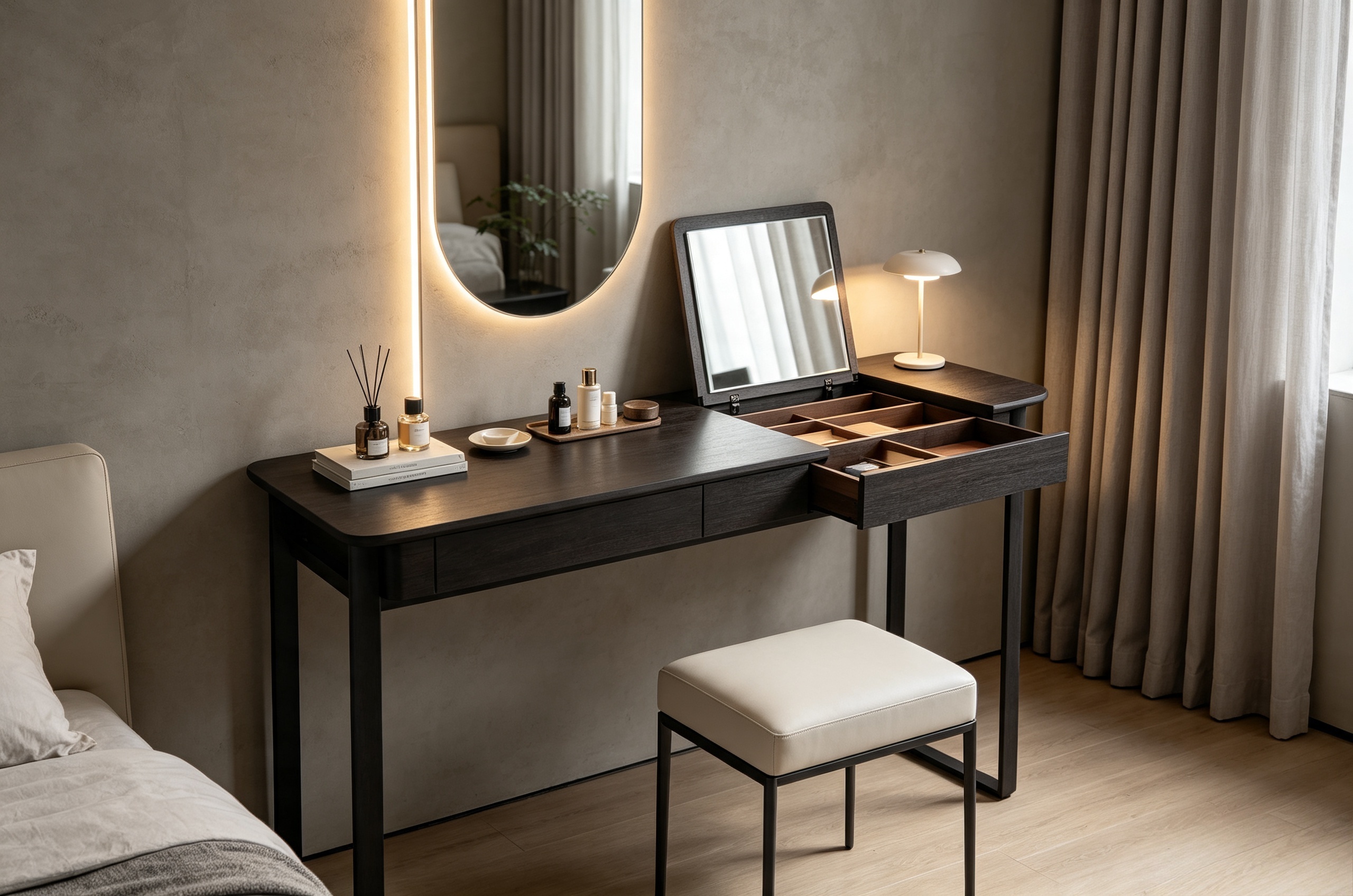 Modern Makeup Vanity Desk