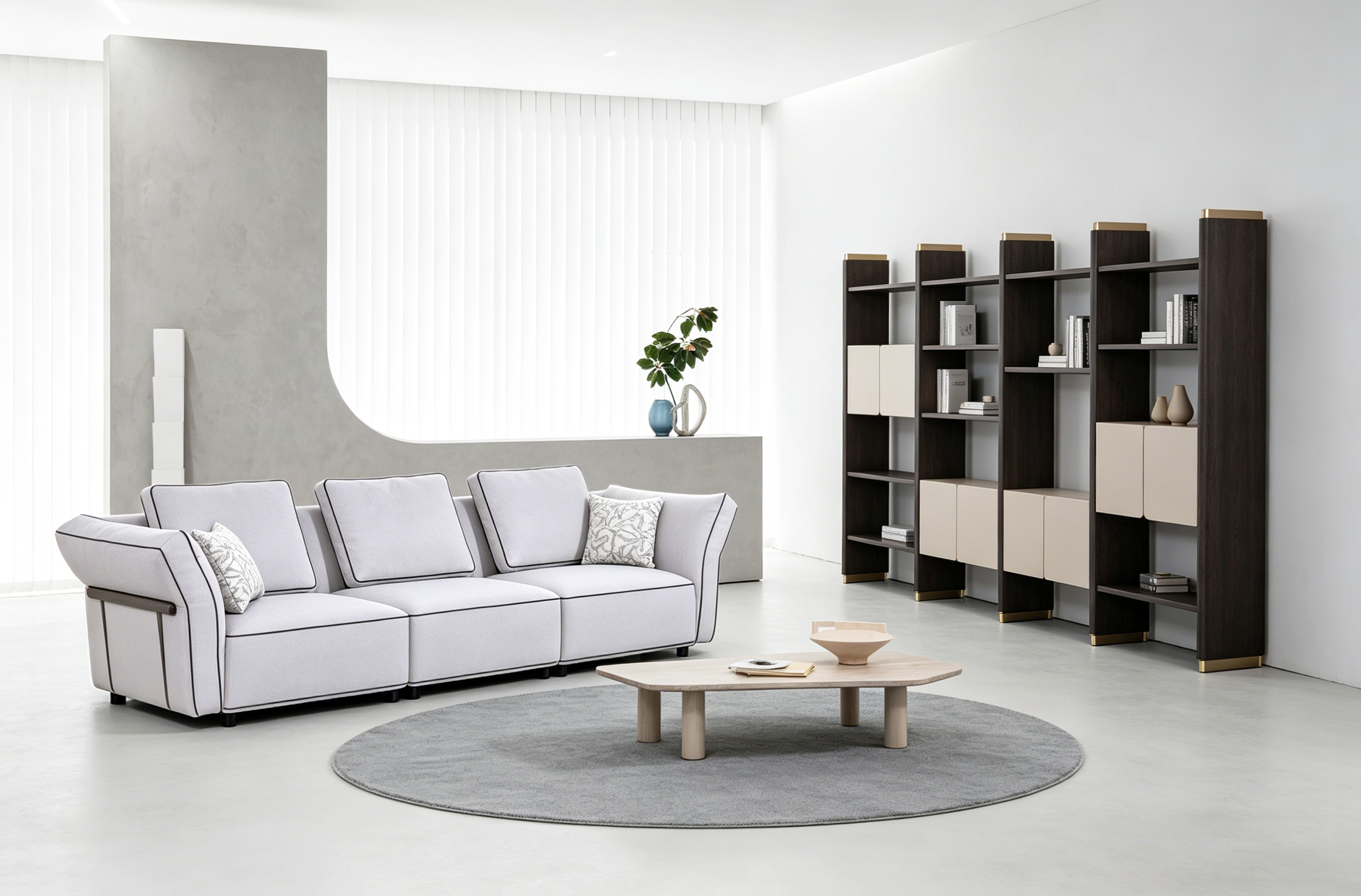 Modular Fabric Sofa