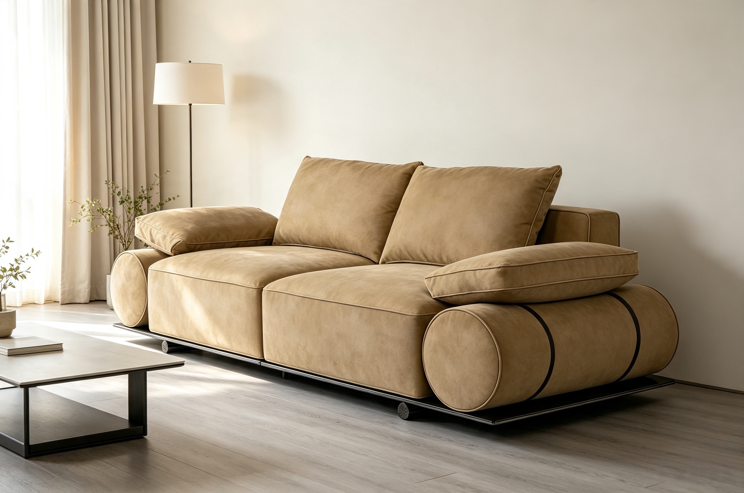 Modular Leather Sofa