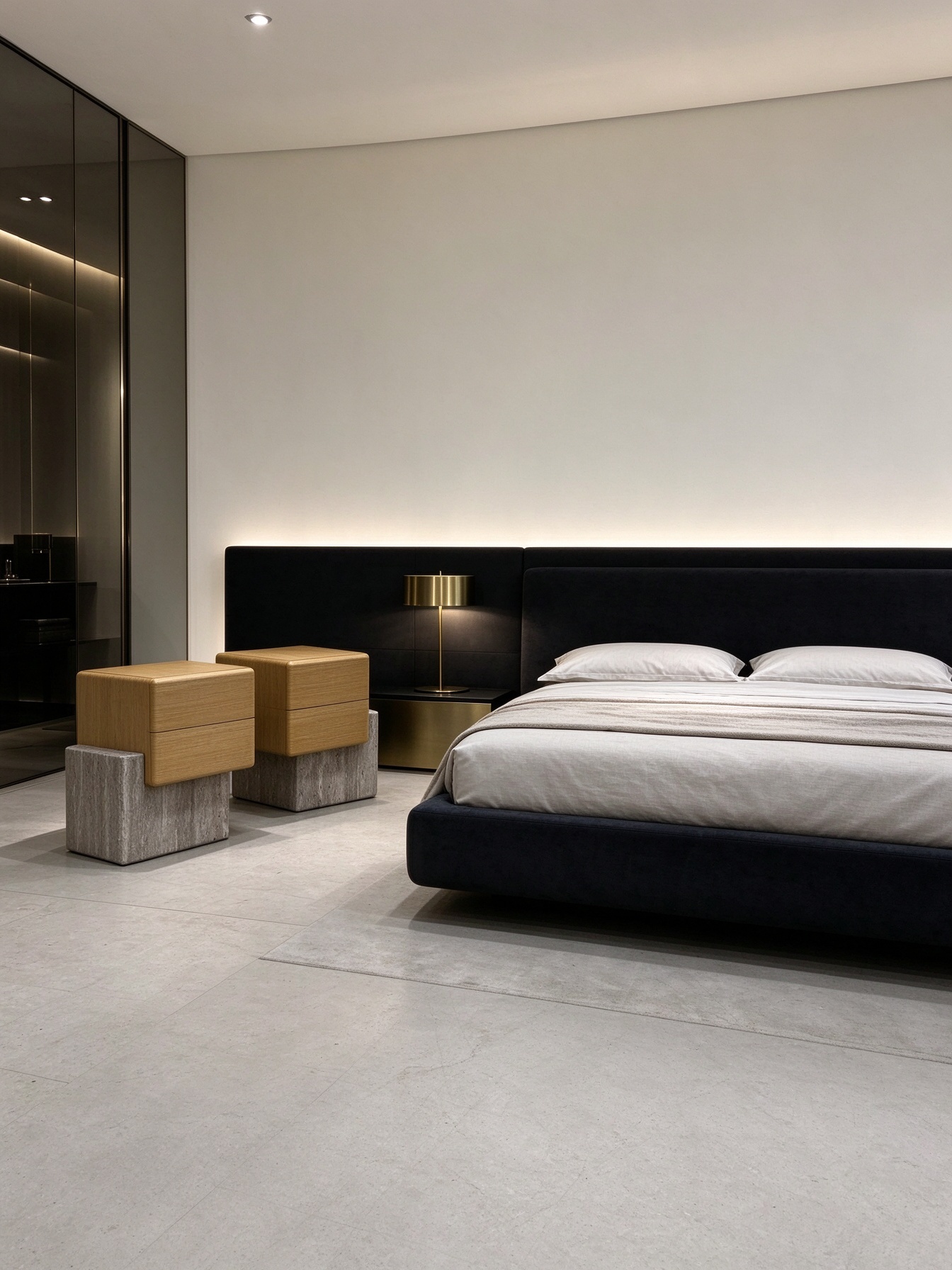 Modern Contemporary Nightstand-SNTD-5803 