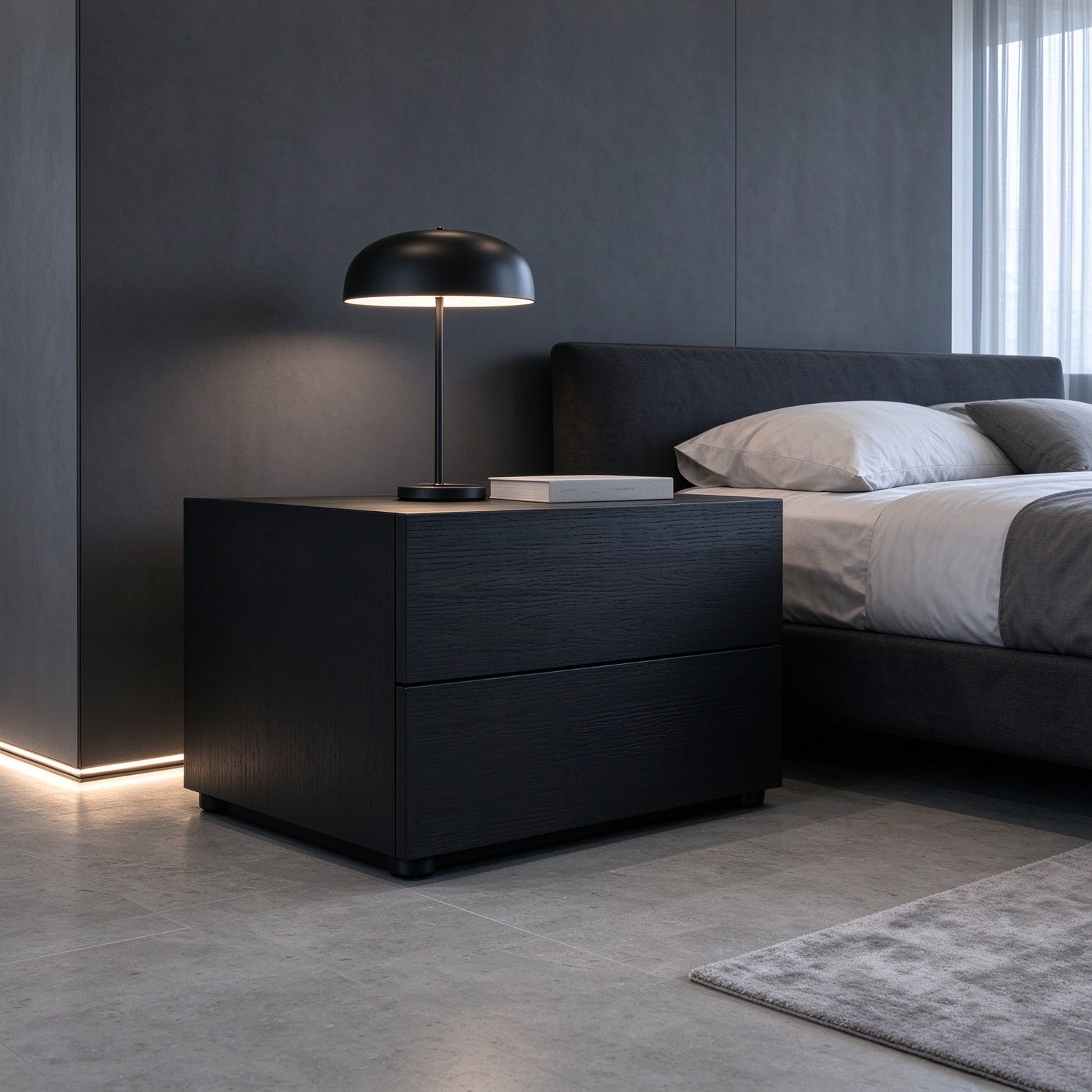 Modern Contemporary Nightstand-SNTD-5804 