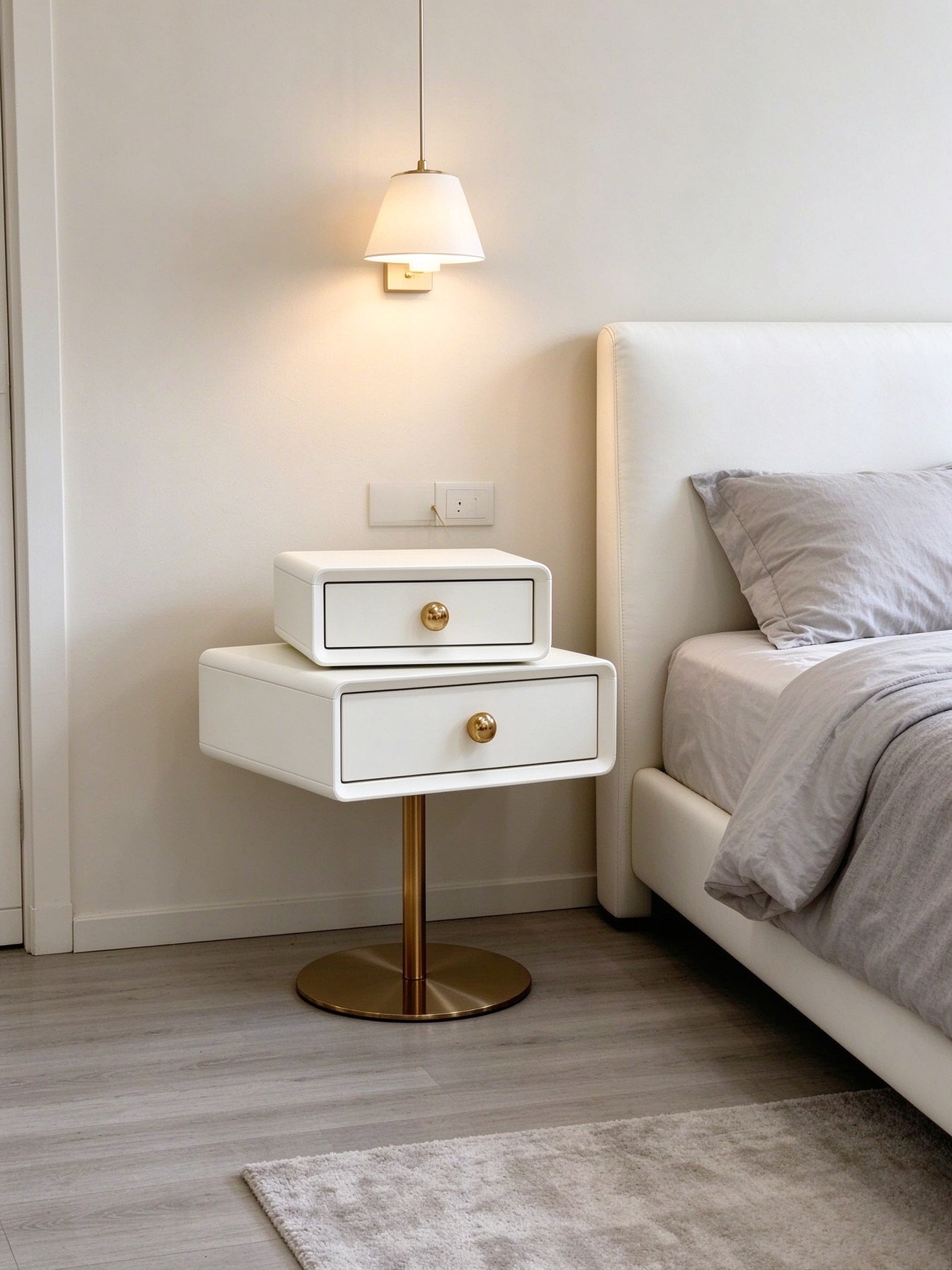 Modern Contemporary Nightstand-SNTD-5805 