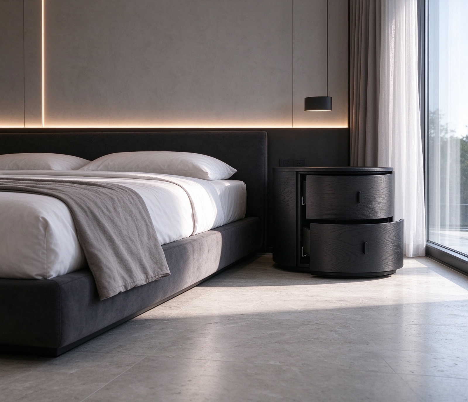 Modern Contemporary NightstandSNTD-5809 