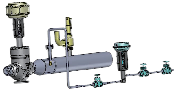 Desuperheating and Pressure Reducing Station