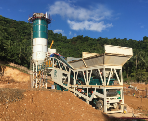 Concrete batching plant