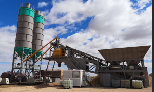 Concrete batching plant