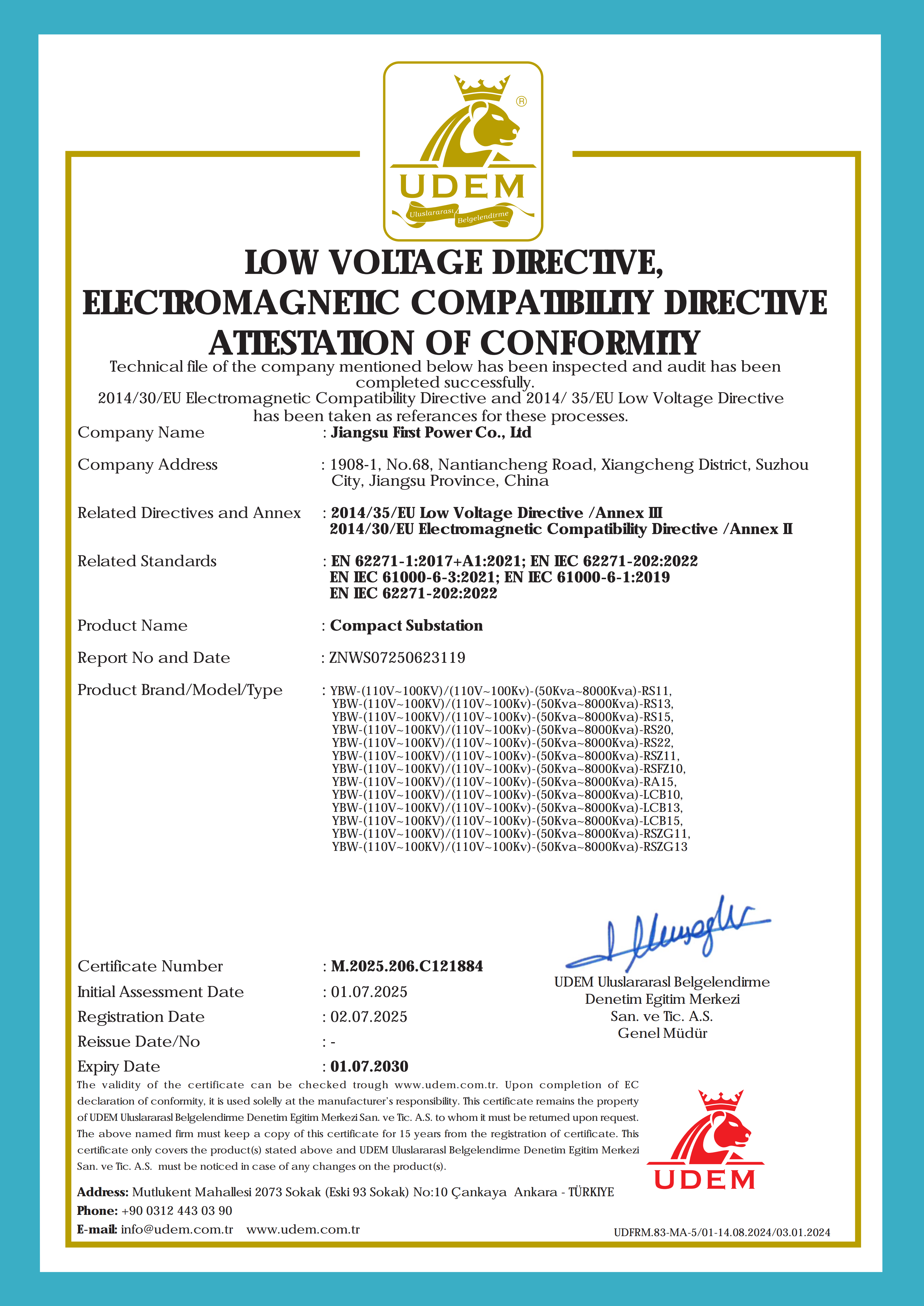CE Certification