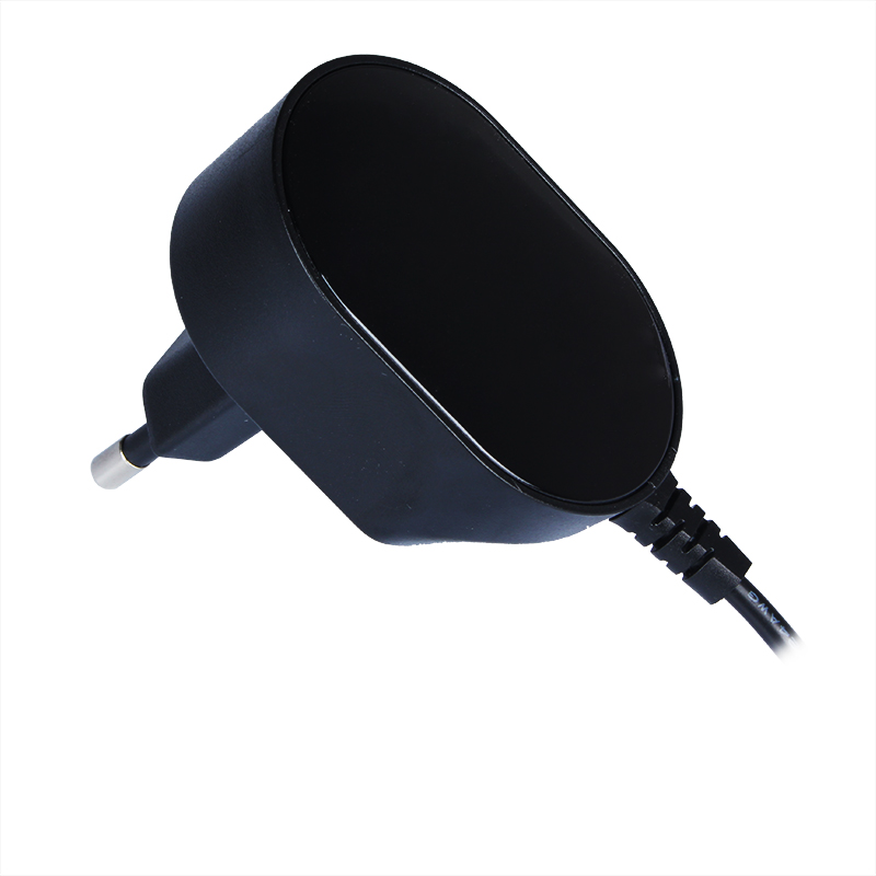 24V 0.65A SK01T power adapter with Korea plug shown from the front