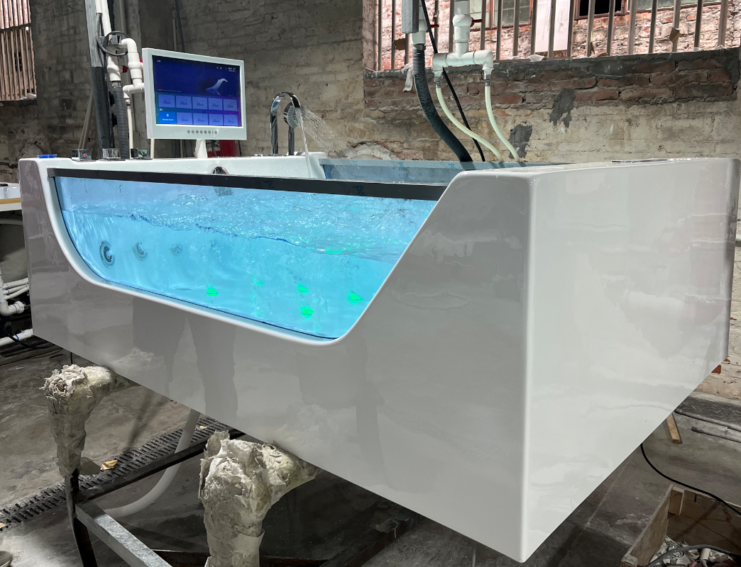 massage bathtub with LED LIGHT