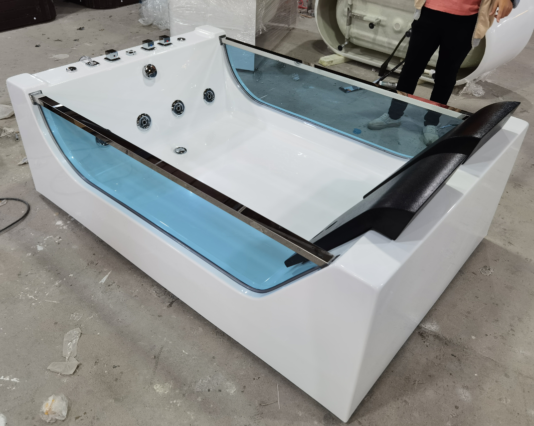 massage bathtub with LED LIGHT