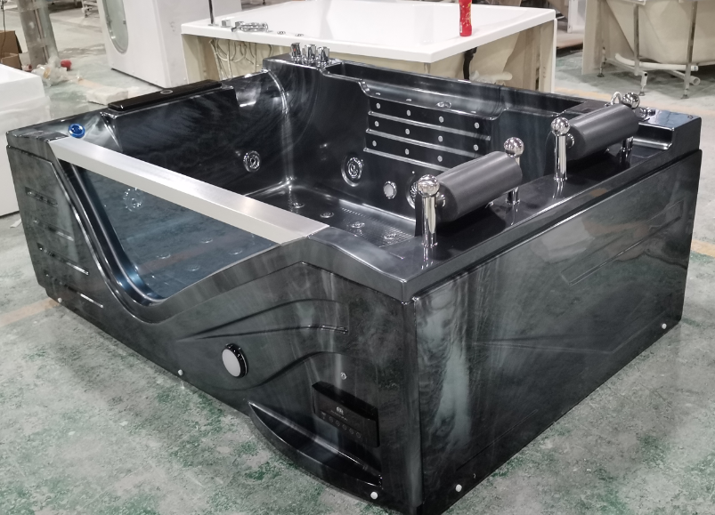 BLACK massage bathtub