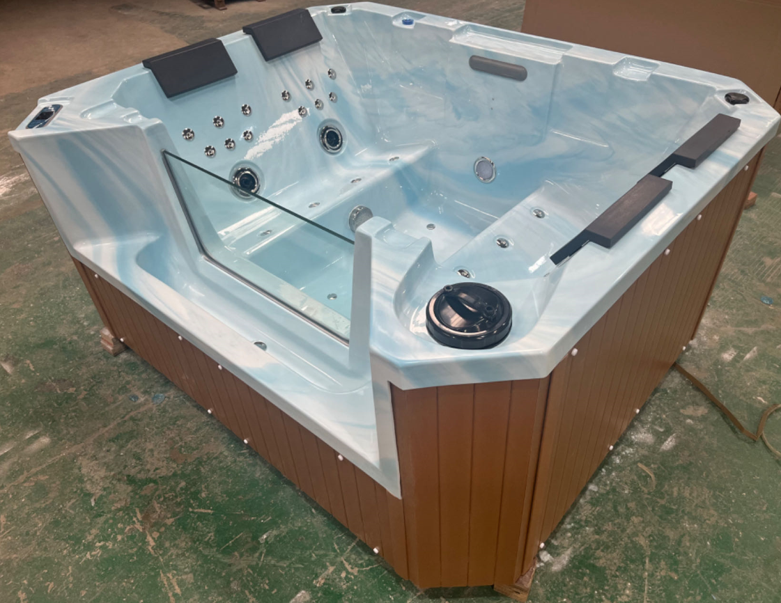 4-person massage bathtub