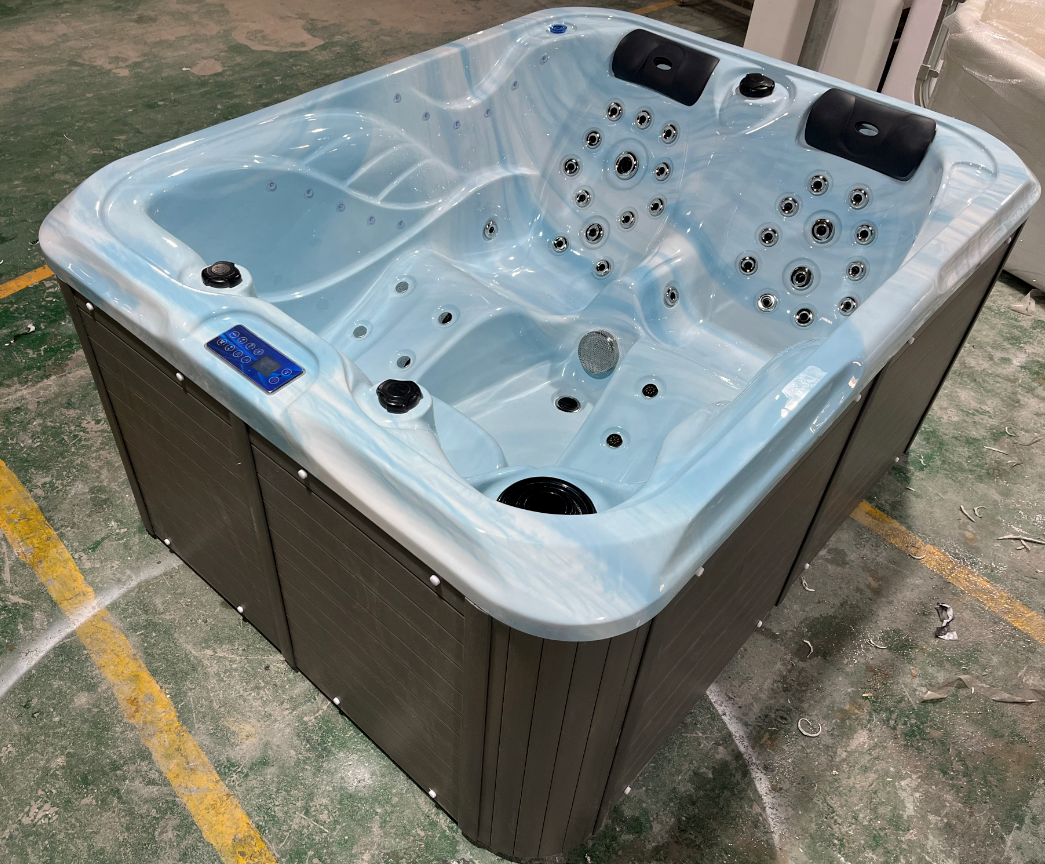 3-person massage bathtub