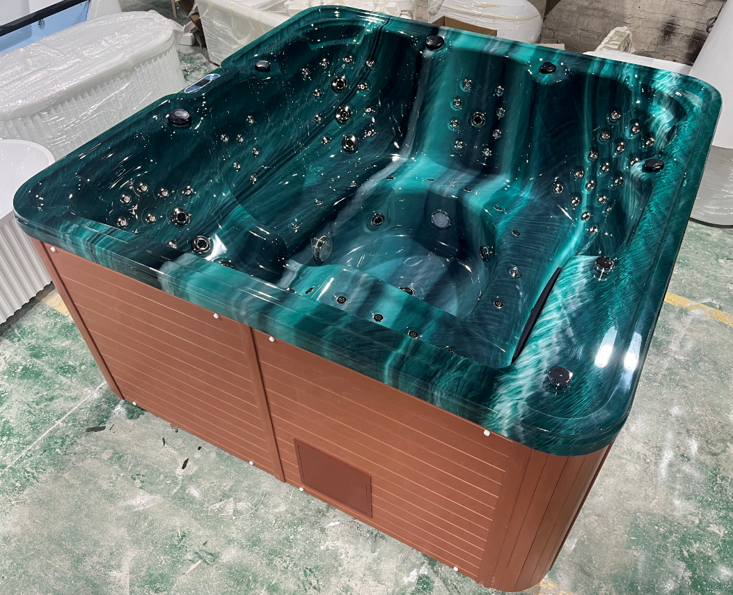 6-person massage bathtub
