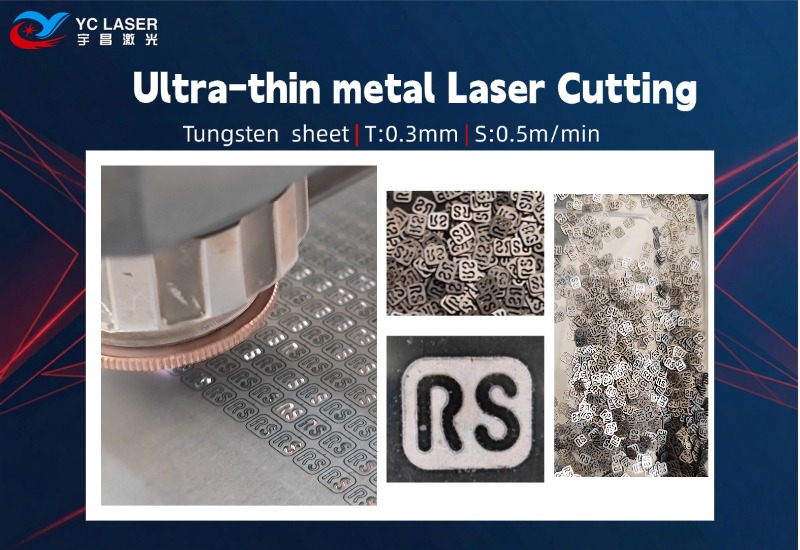 Tungsten sheet Laser Cutting