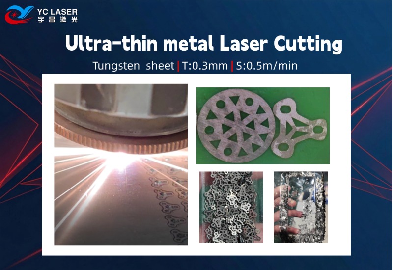 Tungsten sheet Ultra-thin metal Laser Cutting