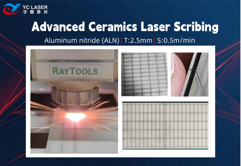 Aluminum nitride Advanced Ceramics Laser Scribing