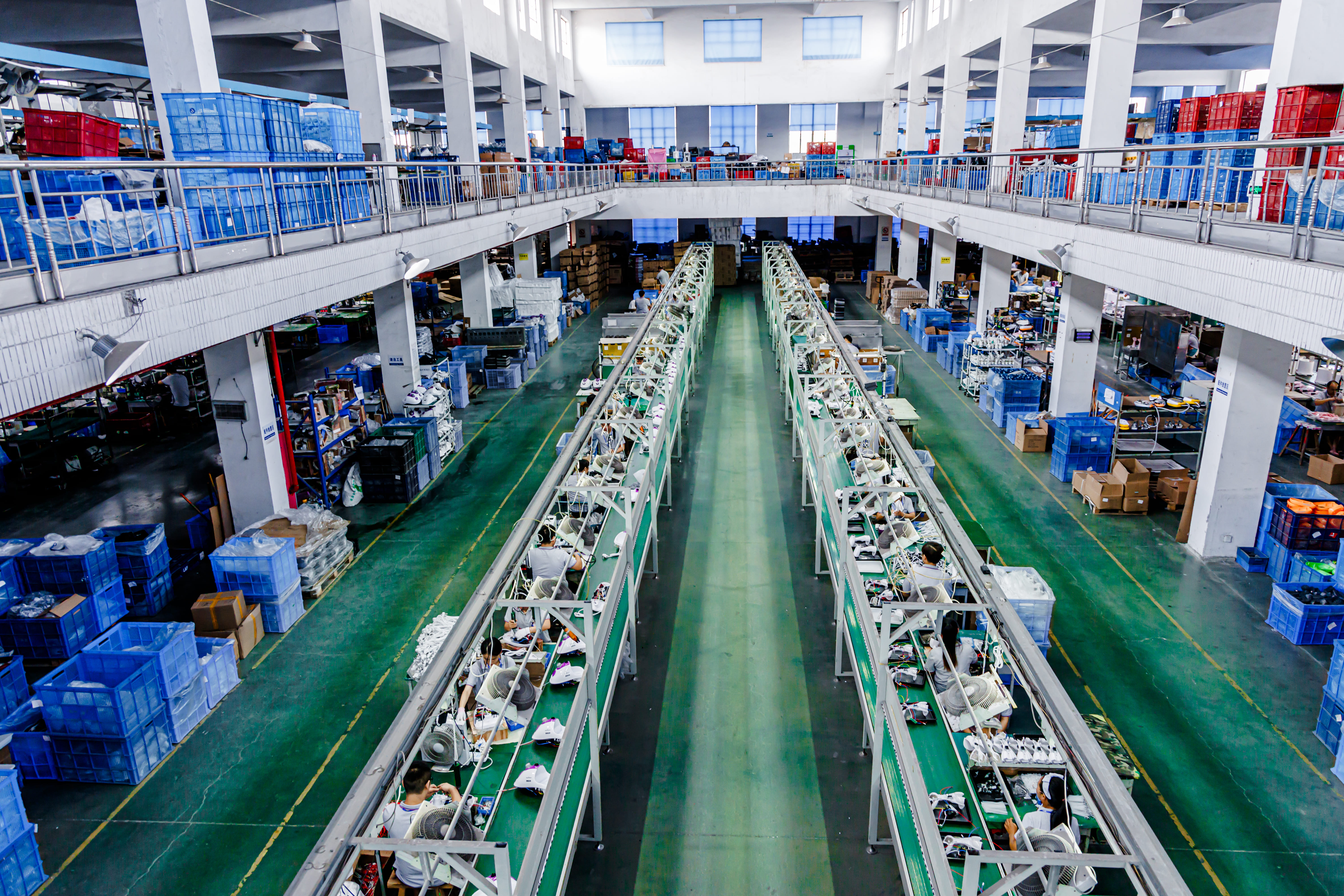 garment steamer assembly line