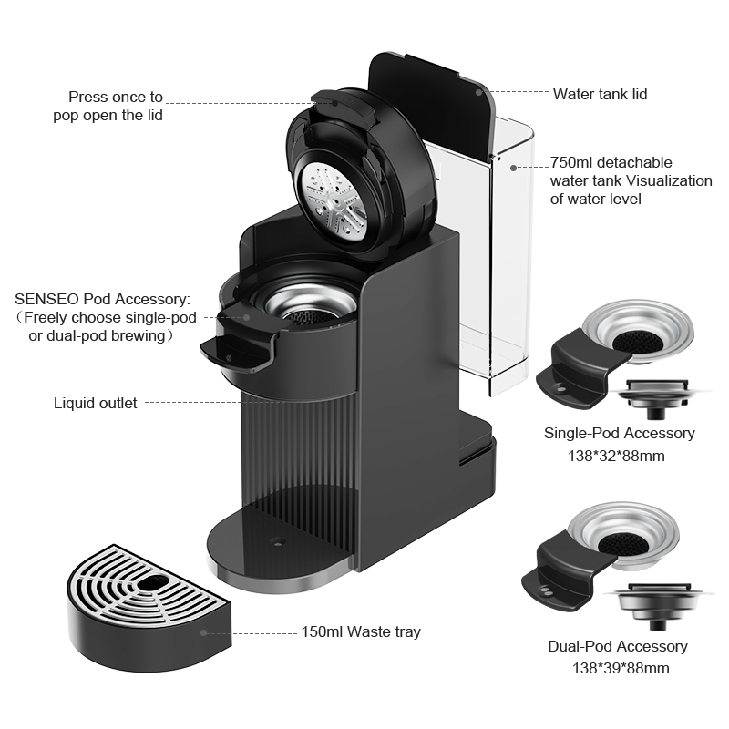 CM-CS01 SENSEO Pod coffee machine