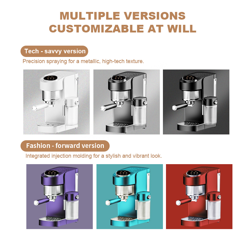 CM-G03A PRO MAX semi-automatic espresso machine color customization example