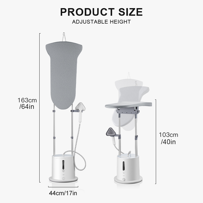 GE01PRO Full-size garment steamer